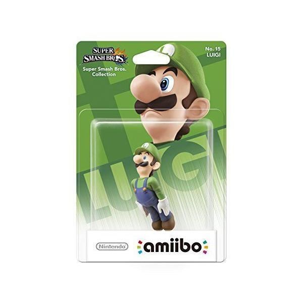 Autres accessoires 3DS Nintendo Figurine Amiibo Collection Super Smash Bros Luigi N°15