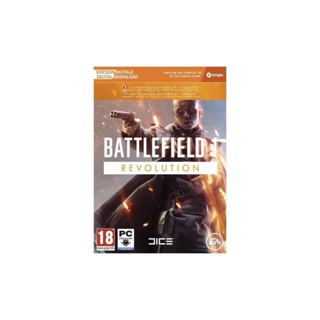Jeux PC Ea Electronic Arts Battlefield 1 Edition Revolution Jeu Pc