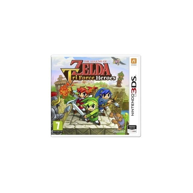 Nintendo - The Legend of Zelda Tri Force Heroes 3DS Nintendo  - Jeux 3DS