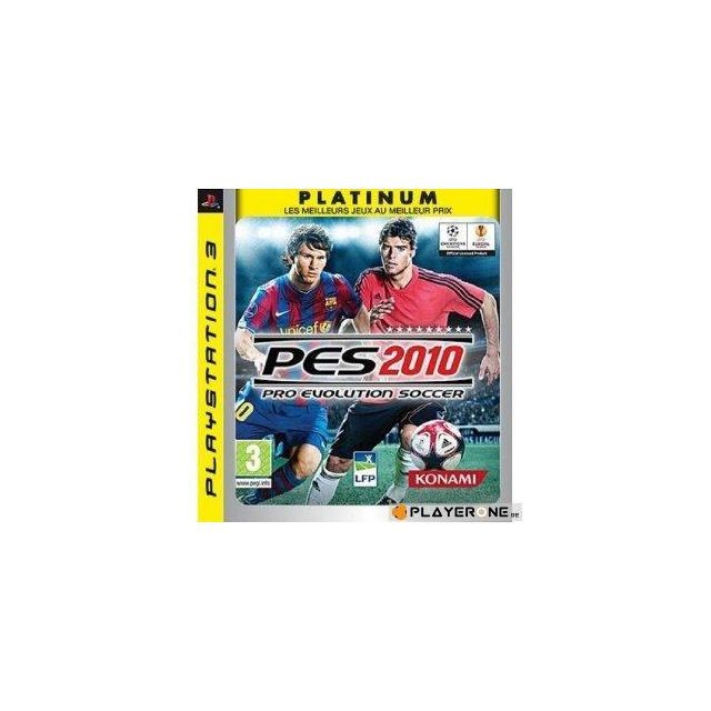 Sony - Pro Evolution Soccer 2010 PLATINIUM Sony - Bonnes affaires Jeux PS3