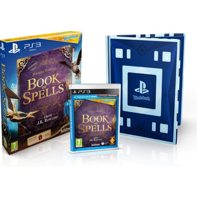 Sony - Book of Spells + Wonderbook Sony - Jeux PS3 Sony