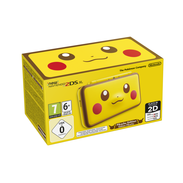 Nintendo - New Nintendo 2DS XL Pikachu Edition Limitée Nintendo  - Nintendo 3DS