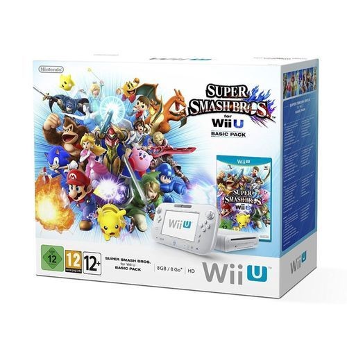 Nintendo - Console Wii U + Super Smash Bros Nintendo - Occasions Wii U