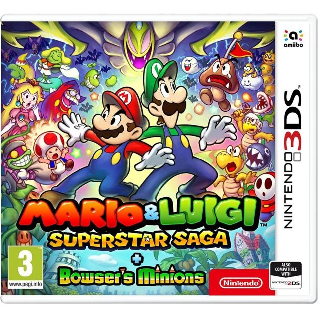 Nintendo - Jeu 3DS MARIO LUIGI SUPERSTAR Nintendo  - Jeux 3DS
