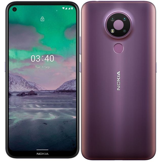 Nokia - 3.4 - 3/64 Go - Violet Nokia - Smartphone Android Qualcomm snapdragon 450