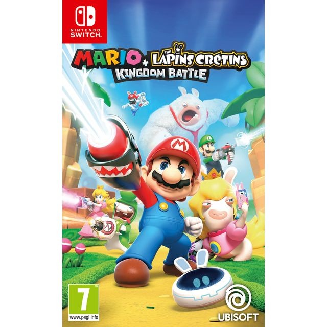 Ubisoft - Mario + The Lapins Crétins Kingdom Battle - Switch Ubisoft - Bonnes affaires Jeux Switch