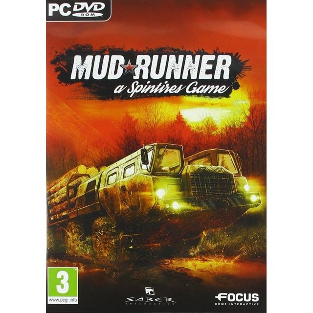 Focus Home Interactive - SPINTIRES : MUDRUNNER - Jeu PC Focus Home Interactive  - Jeux PC