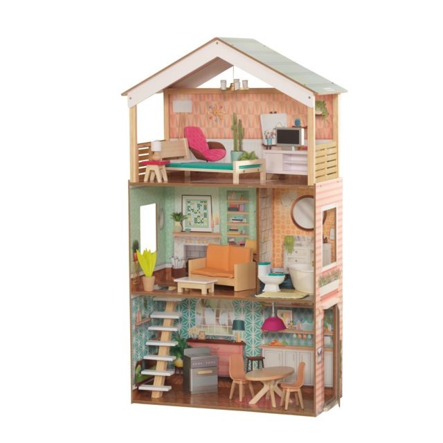 Maisons de poupées KidKraft Maison de poupées en bois Dottie - 65965