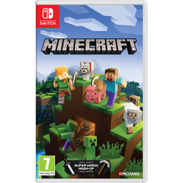 Nintendo - Minecraft (Super Mario Mash-Up inclus) - Jeu Switch Nintendo  - Nintendo Switch