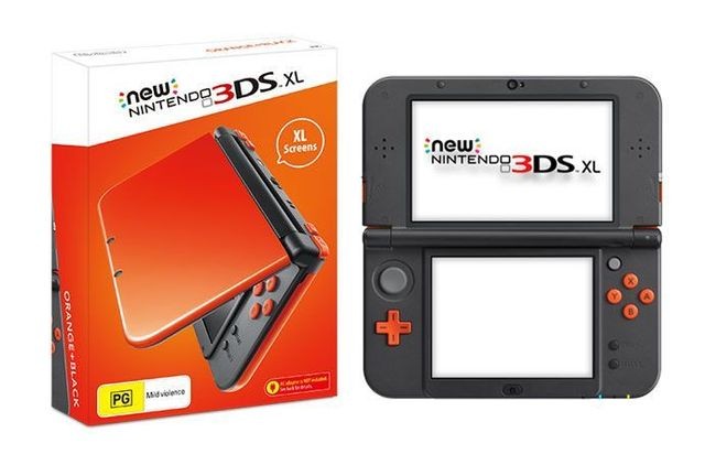 Nintendo - New 3DSXL Orange Nintendo - Nintendo 3DS Nintendo