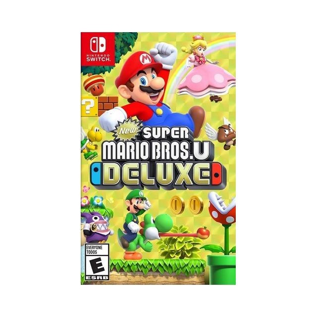 Nintendo - New Super Mario Bros.U Deluxe Nintendo - Jeux Switch Nintendo